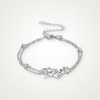Pulsera Zorrito plateada