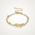 Pulsera Zorrito dorada