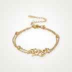 Pulsera Zorrito dorada